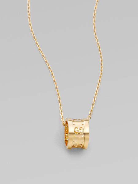 gucci barrel necklace|gucci necklace on sale.